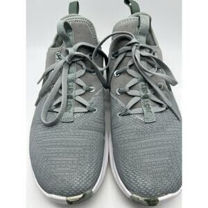 Nike Free RN 2017 Running Shoes Gray Green Mesh Sneakers Womens 8